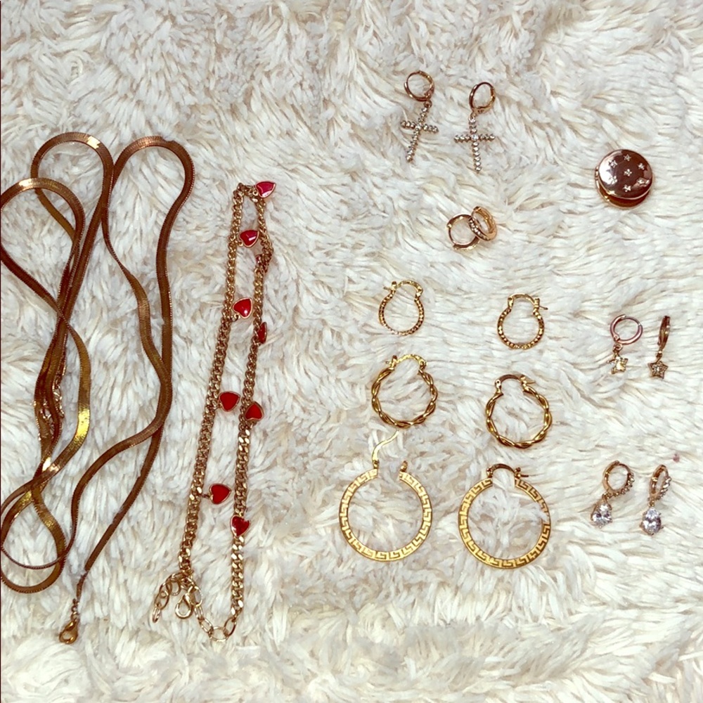 LOT Frasier Sterling Necklaces Earrings Locket